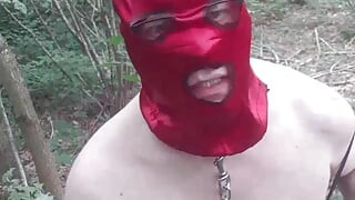 FABIENNE SISSY IN THE WOODS