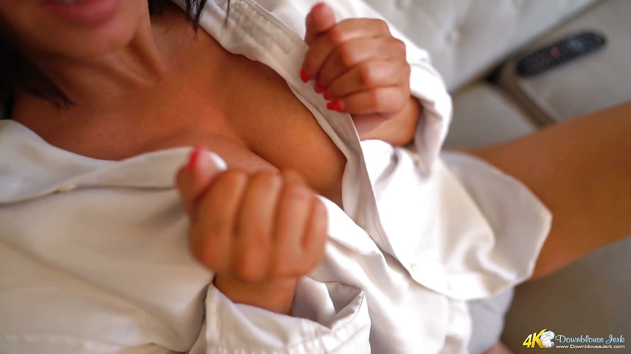 White Shirt Flirt - JOI