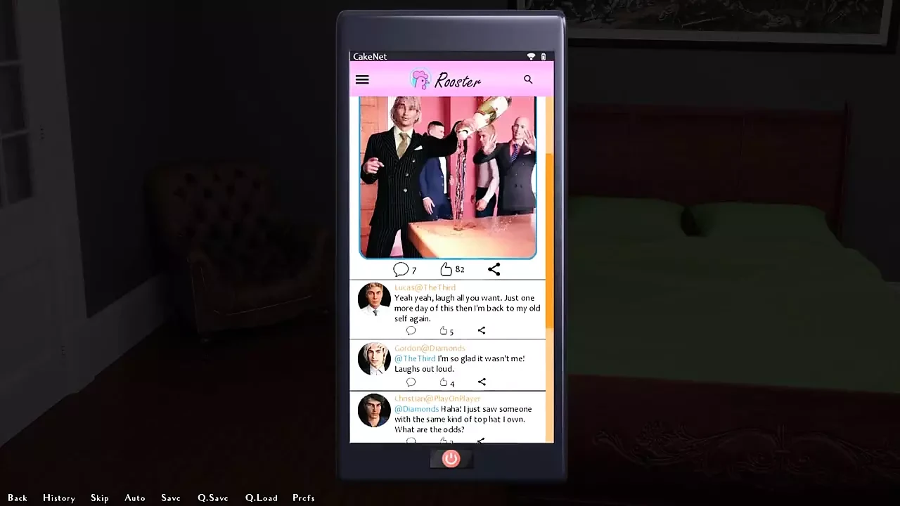 Siendo un dik 0.5.0 parte 76 Derek el Chameleon por Loveskysan69