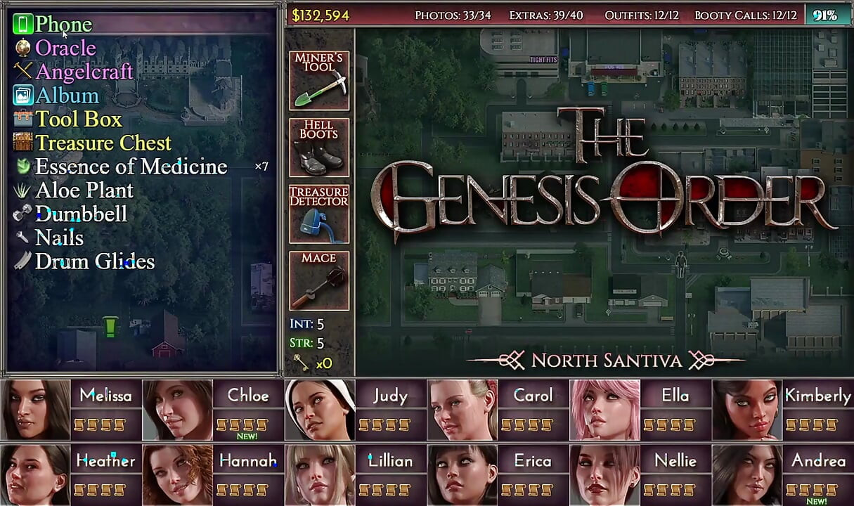 Genesis Order Sexuální hra Hrát [část 03] Nahá hra [18+] Hra pro dospělé