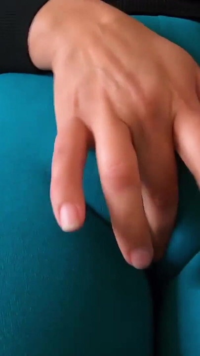 My friend's stepmom makes me touch her big pussy and I put two fingers | Clip 1