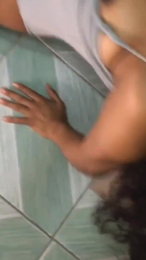 Putting it down my bitch's throat and then cumming inside her nose | Clip 2