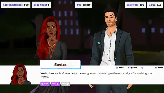 Üniversite çılgınlığı: Hintli desi kız erkeklerle flört ediyor ep.13