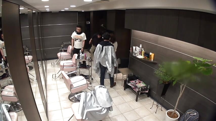 The Hair Salon Where Our Eyes Keep Meeting