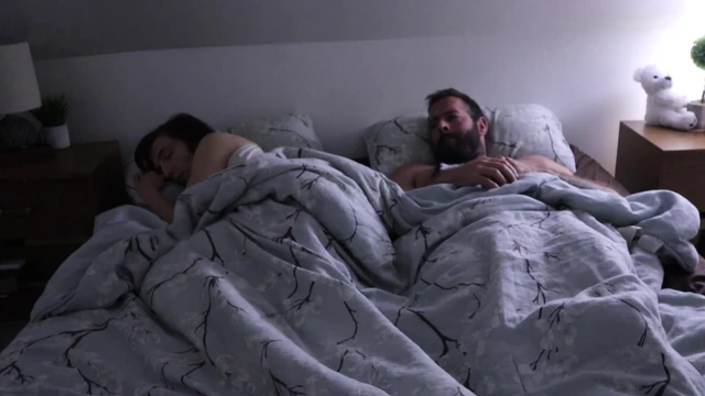 Unplanned sex sharing bed between Stepson and his Stepmom