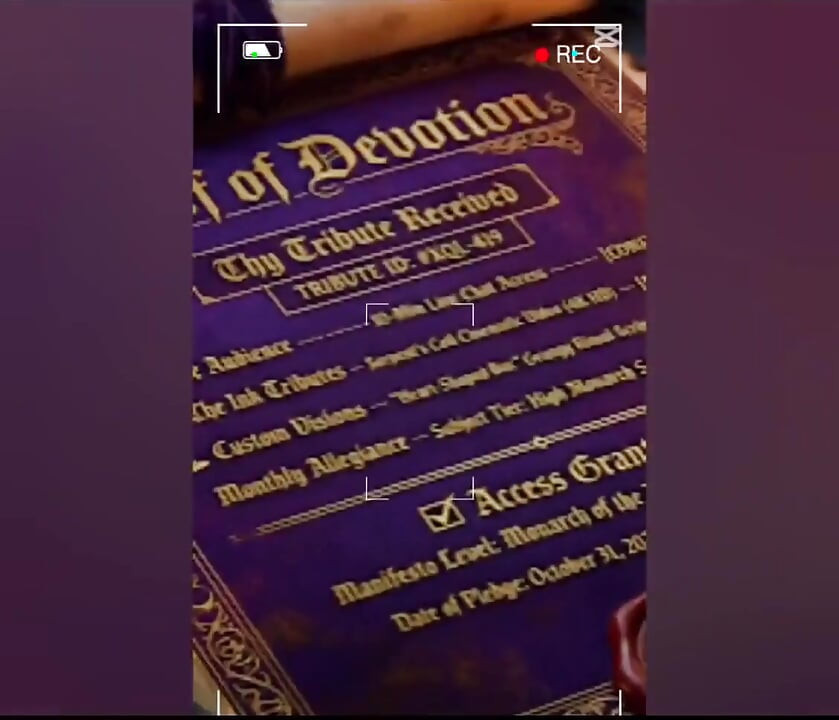 Algo livre de tributo para começar as coisas e a amante Solena está se sentindo caridosa hoje .... Não venha esperar