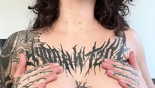 Hot Red Bodysuit Harness Girl Teases Legs, Tits and Ass in Heels