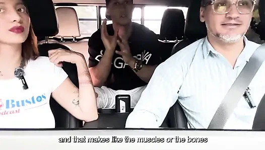 Khloe скачет на члене мужчины, пока он не заполнит ее киску горячей спермой на Хуан-Бусто-роуд