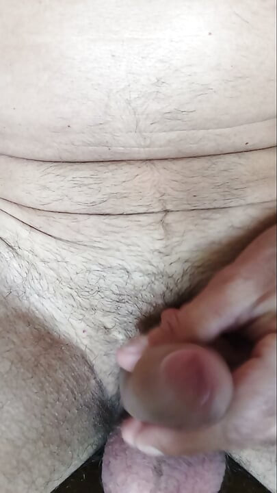 The beautiful penis is excited and flowing with its lubricant!