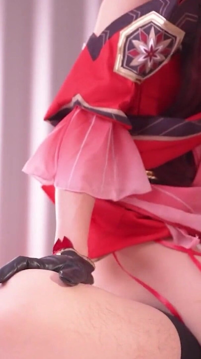 Stunning moment from "Honkai StarRail Sparkle cosplayer Handjob Cowgirl sex, hentai japanese shemale cosplay 6"