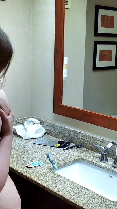 Big Titty BBW Toothbrush Breast Worship Starring Erica Jane