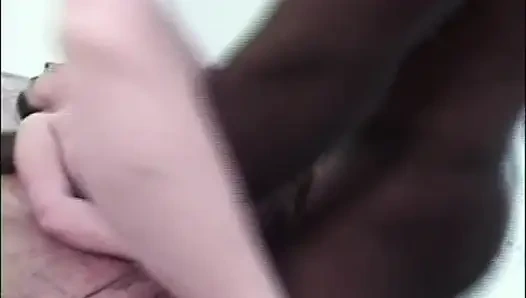 She Has a Tight Hairy Pussy but She Wants to Be Fucked Hard by the Big Fat Black Cock