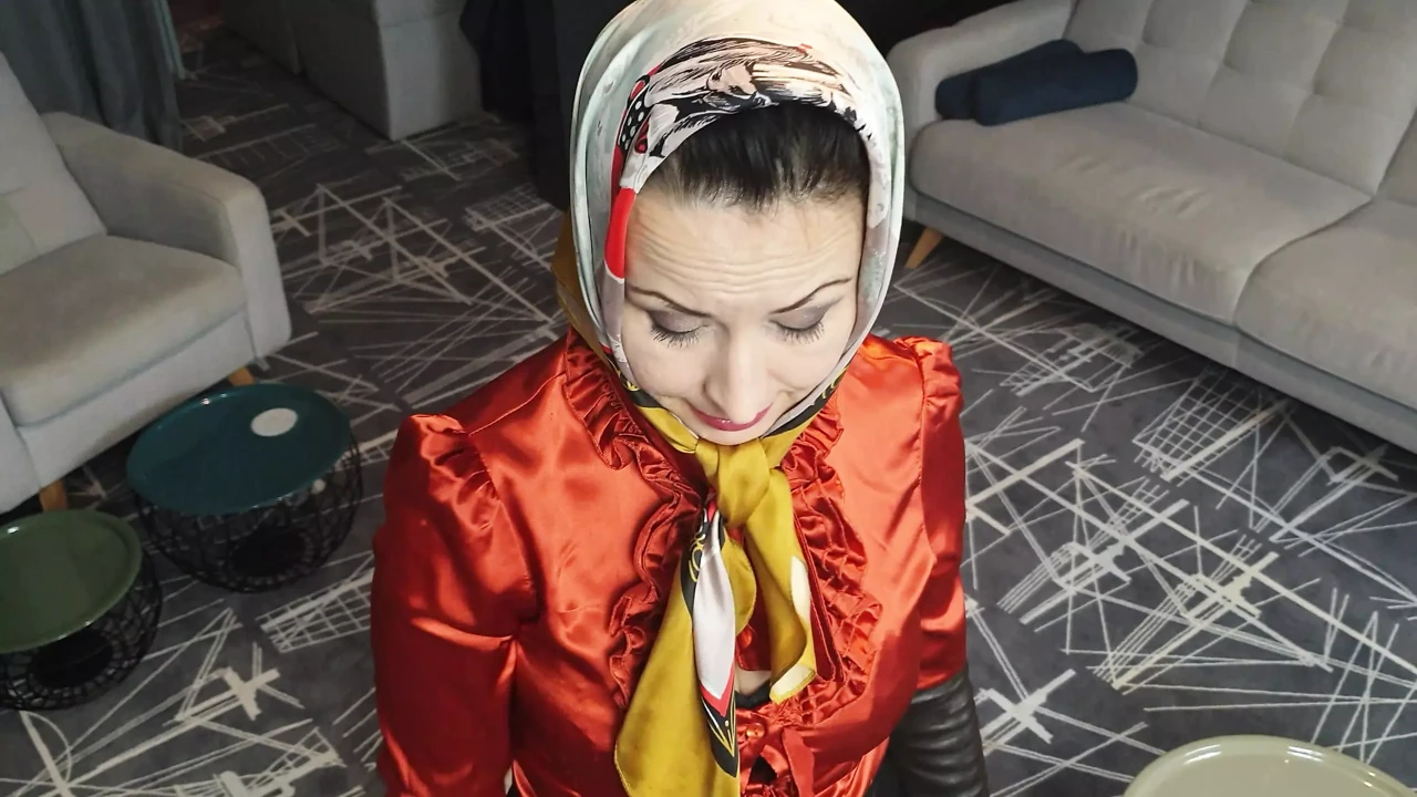 Lady in Scarf