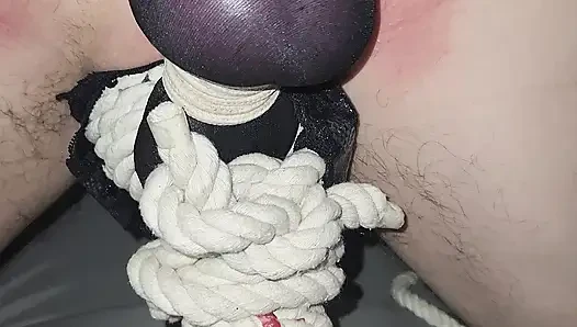 Goode Girl CBT a Nylon, Some Ropes and Ballbusting