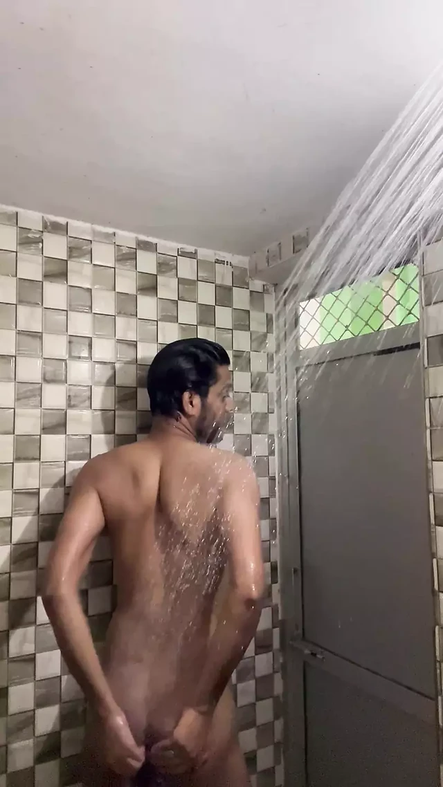 Taking showers