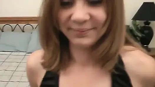 Brunette MILF Gets Fingered Hard and Facial Cumshot