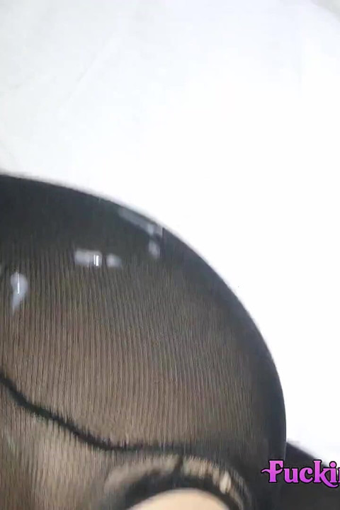 Blindfolded wife in pantyhose and miniskirt fucked by stranger