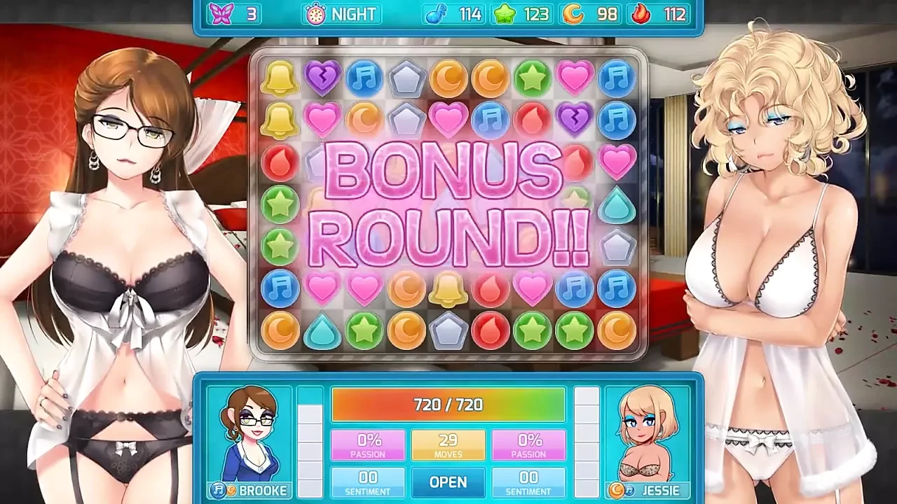 Huniepop 2 - Double Date - Part 8 Girl Lesbian Babes by Loveskysan