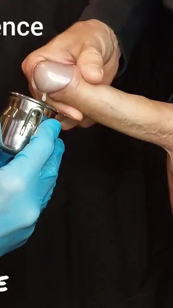 Must-see moment from "Cum Volume Experiments: Part 2 (Milking-time)"