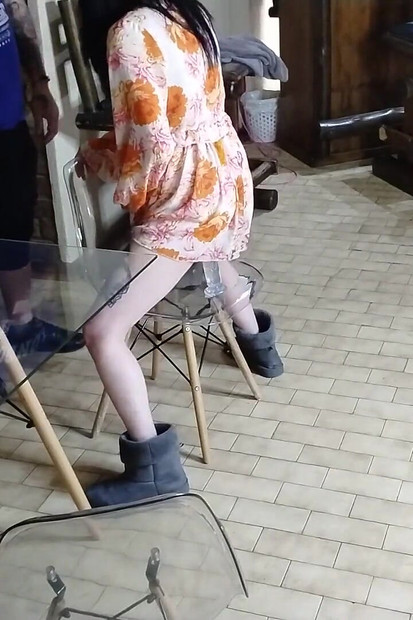Ich habe meine freundin erwischt.
