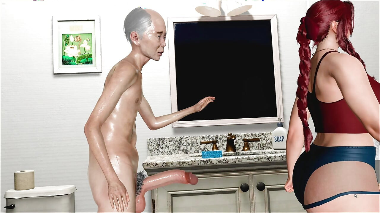 Father In Law Seduce Stepson Wife In Bathroom