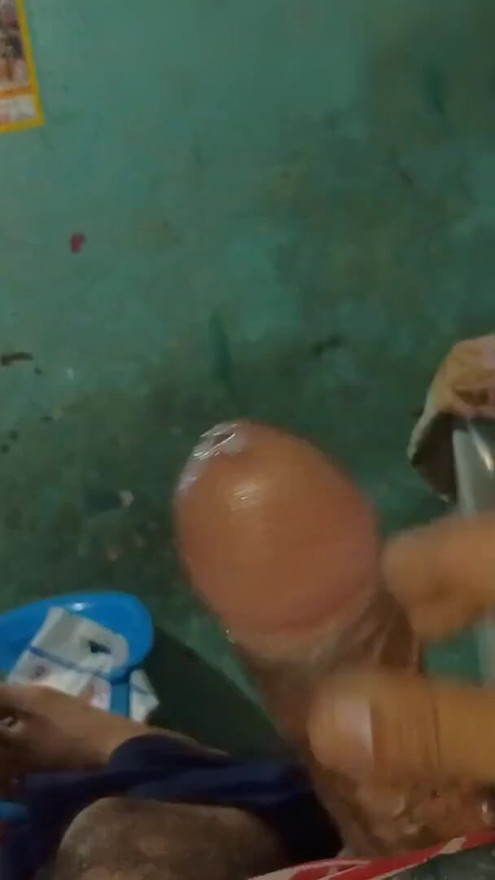 Bhabhi sucking cock, cum in mouth, delicious blowjob | Clip 1