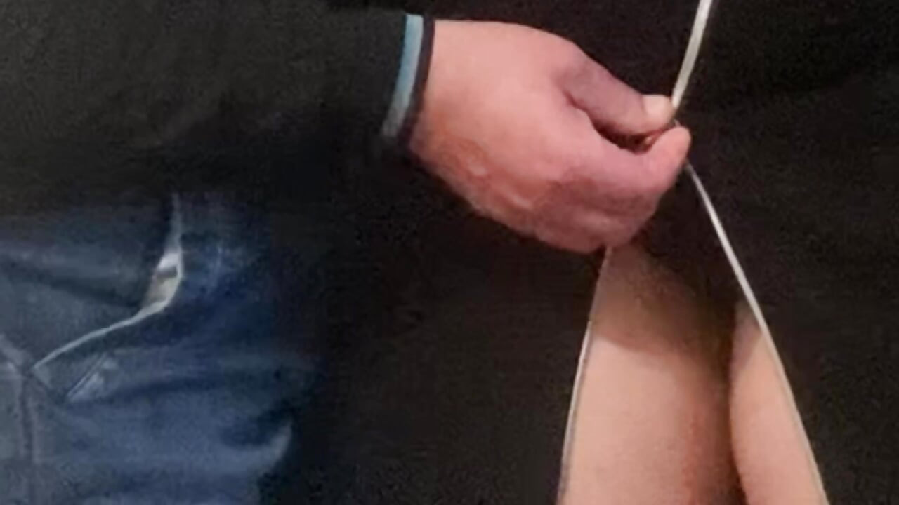 It Was a Random Stranger in Subway Fingering My Pussy