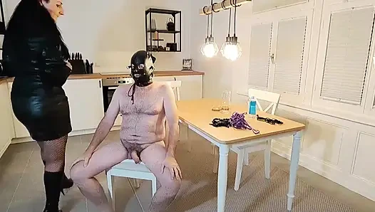 Hard worked in the kitchen