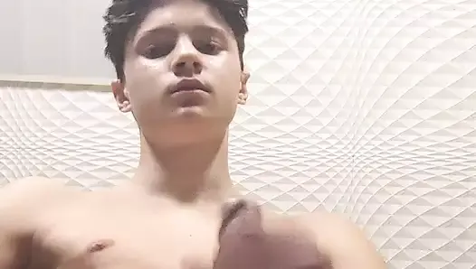 Show abs and jerking off