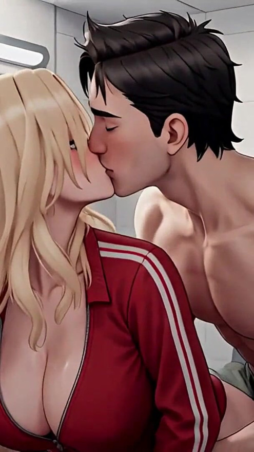 ABOVE THE CLOUDS: Mile High Club with Goddess Topless (Anime POV) | Clip 1