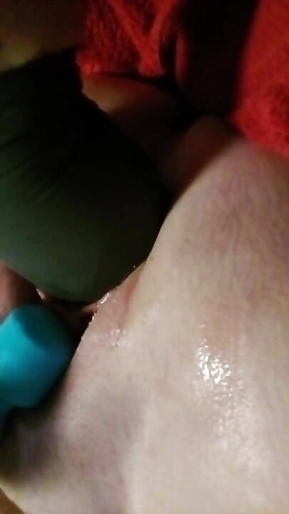 Estiramiento sensual de coño