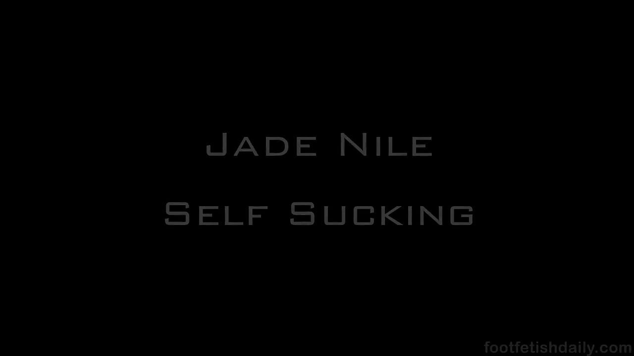 Jade Nile Self-sucking Foot Fetish