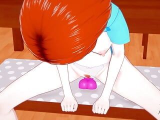 Lois Griffin rides a dildo - Cartoon Porn