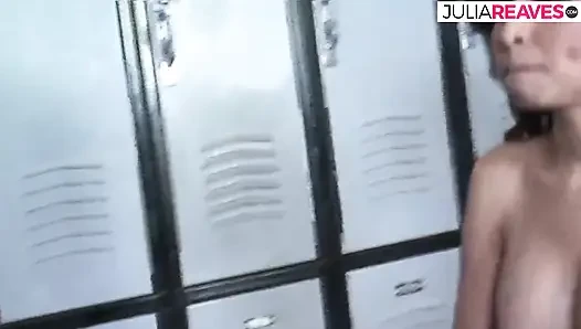 Hot girl gets pussy stretched after riding a massive cock