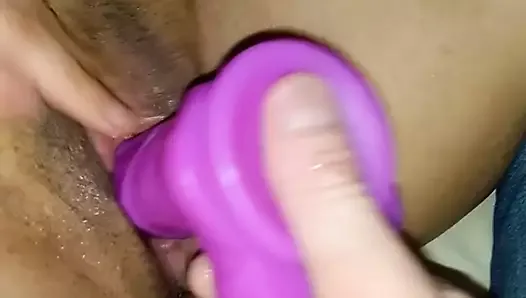 Awesome fisting for my submissive slave wife