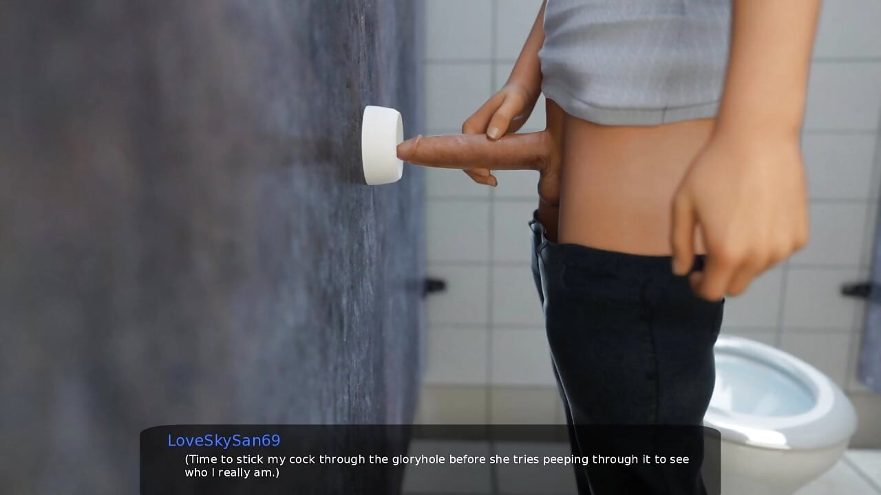 Milfy City v0.6e, часть 56, трах в ванной колледжа, от LoveskySan69