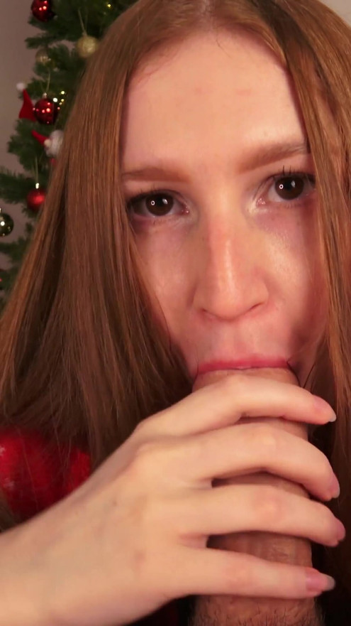 Naughty Slut Got the Best Christmas Present | Clip 1