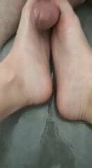 Toejob  cum