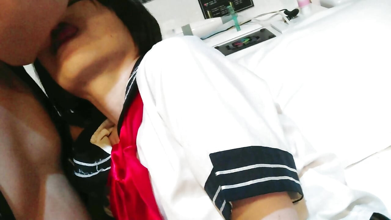 Nghiệp dư Gonzo creampie làm tình trong bộ đồ thủy thủ (mùa hè) cosplay thổi kèn cunnilingus handjob