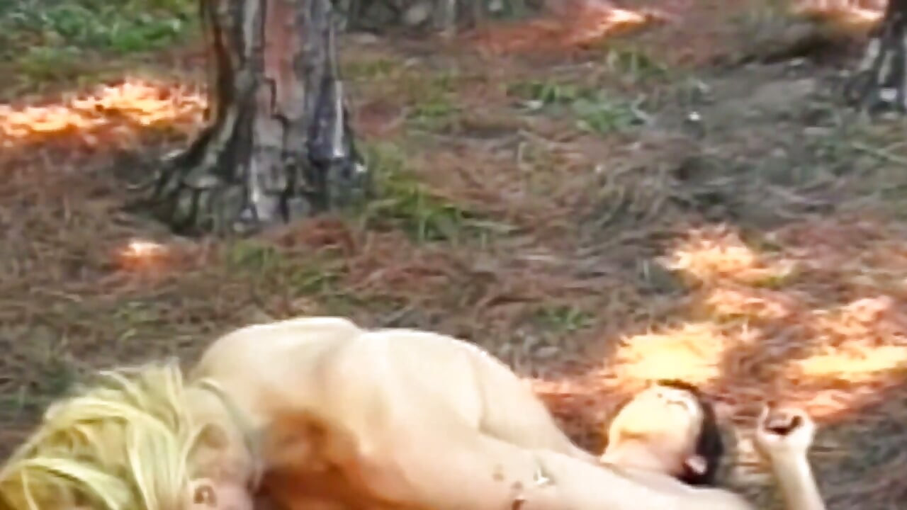Insatiable Blonde 18yo Drains Transsexual Cock Outdoors