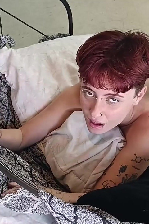 Non-binary Woman Getting Extremely Fucked in the Ass by a Big Cock