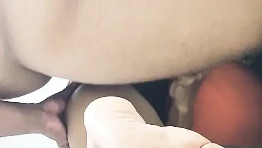 Great Position to Get Everything Into the MILF's Big Pussy.