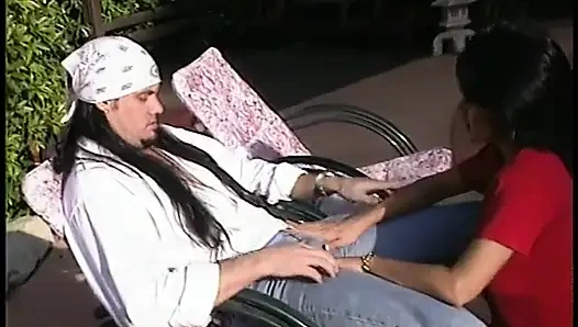 Luxurious Asian MILF with huge boobs enjoys dick in her mouth and tight hole