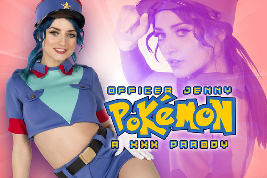 Lass den vollbusigen Offizier Jenny deine Pokeballs leeren