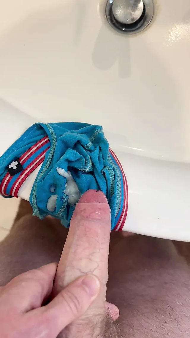 Loading up some briefs for a fan