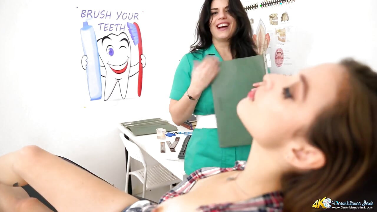 Downblouse Dentist - JOI