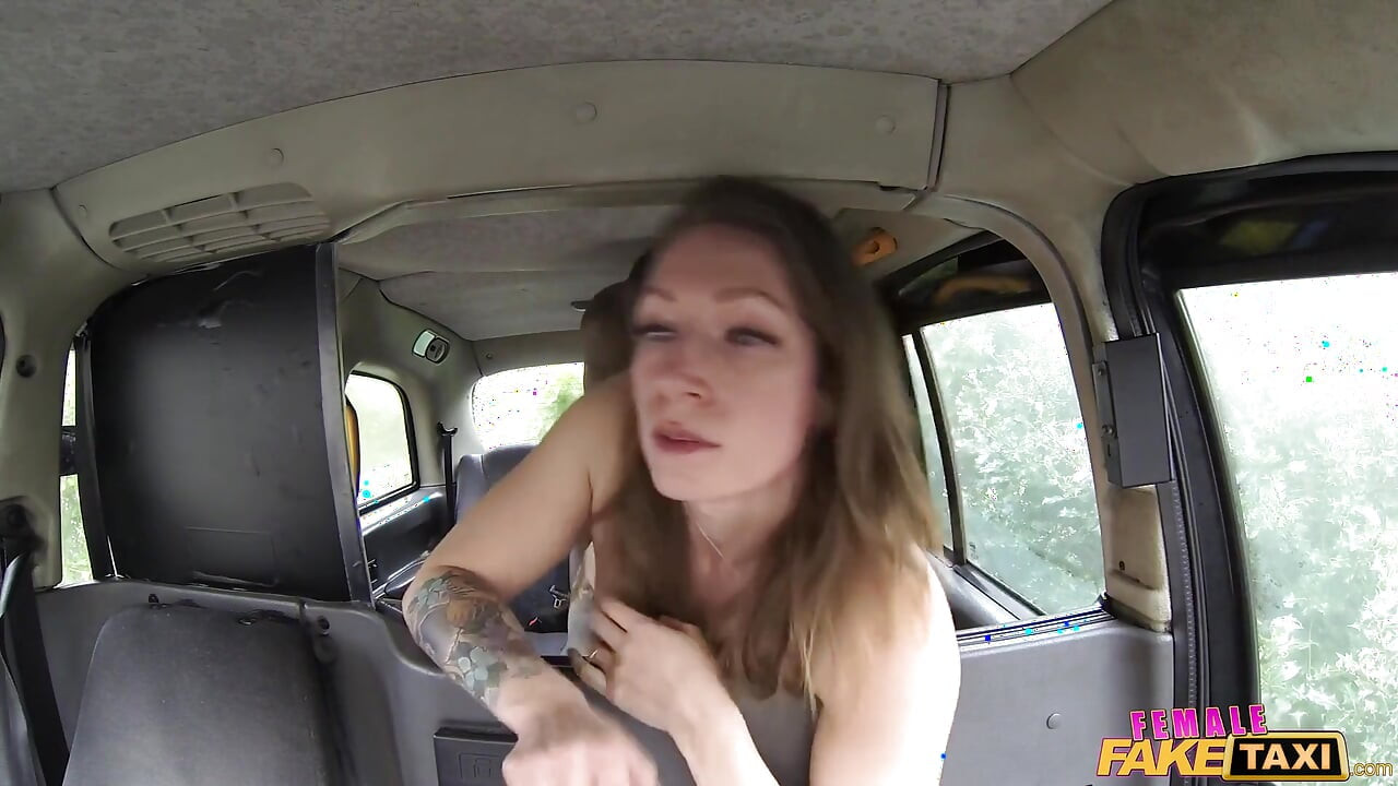 Female Fake Taxi - Cab Driver Deepthroats BBC