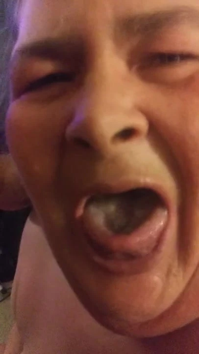 What a rich blowjob from my old fat Luz Maria