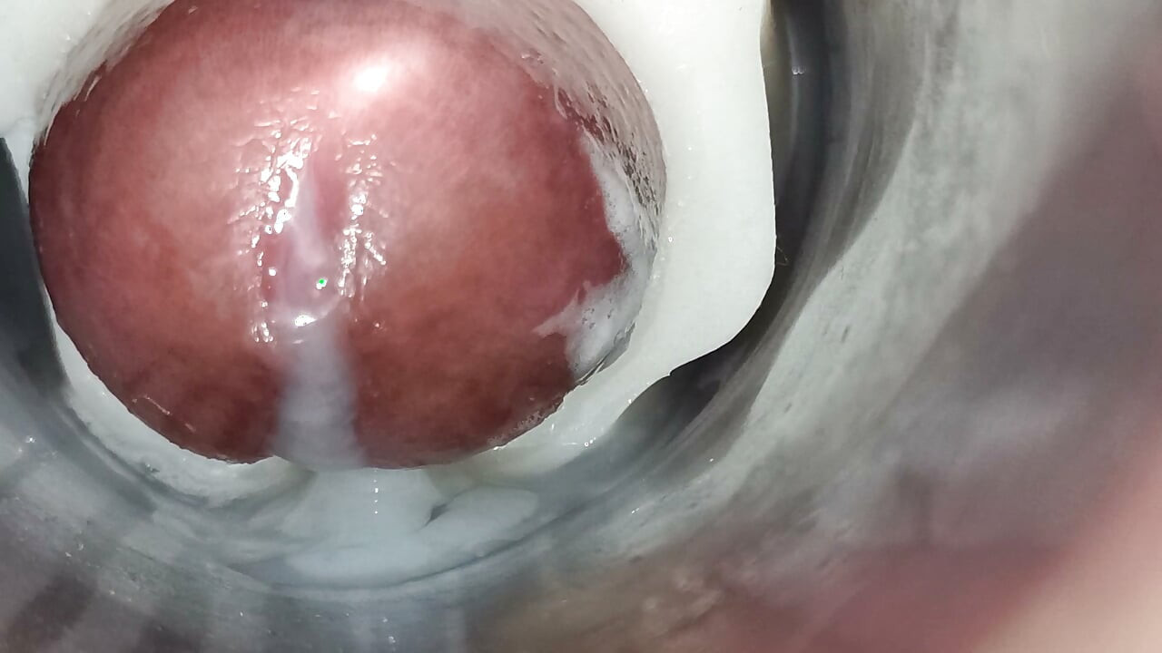 Internal view: vulva twitching and ejaculating 4