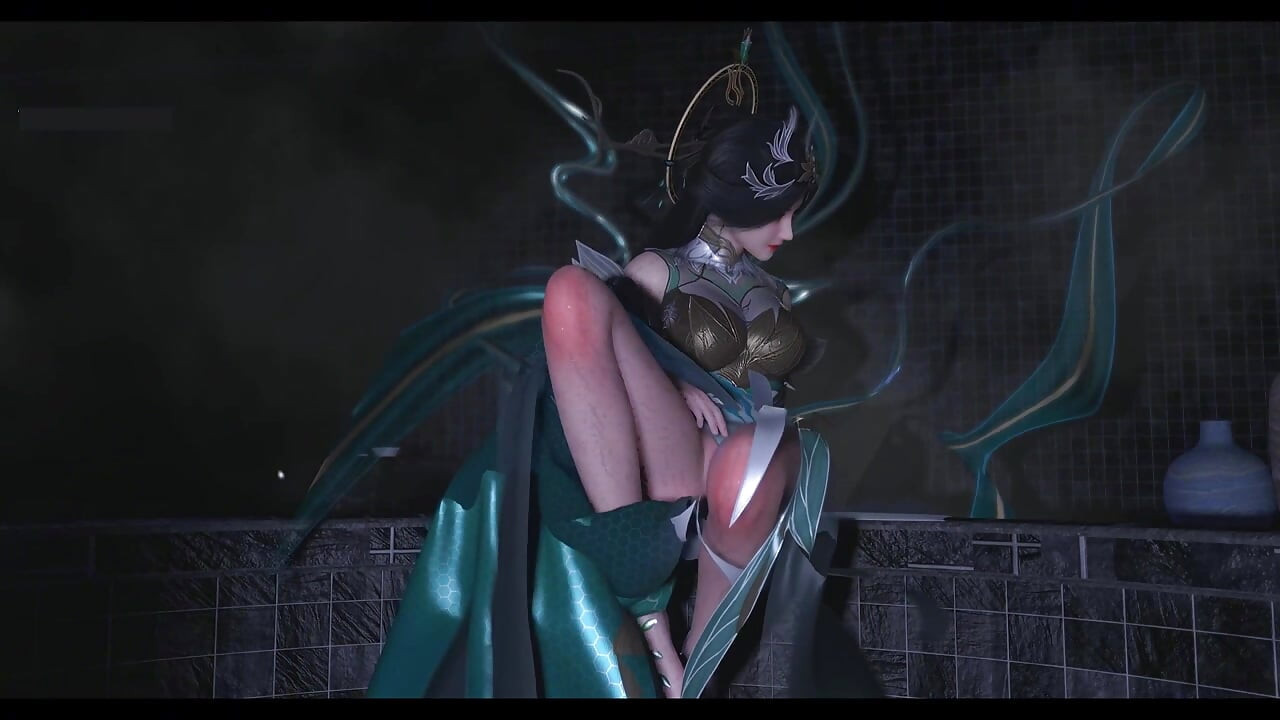 Deusa digitalmente aprimorada - 3D animation hentai